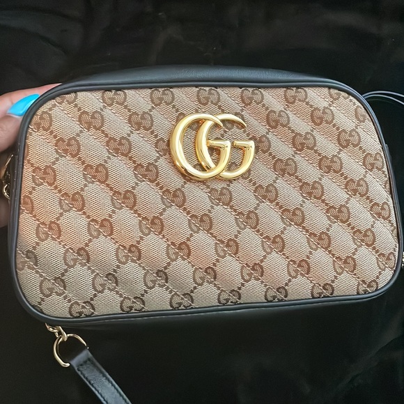 Authentic Gucci Marmont bag with supreme canvas - Picture 9 of 13